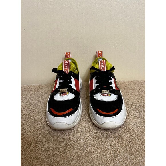 New Bebe  Sport Womens Lealea White Fashion Sneakers Shoes Size 7 - Picture 2 of 6